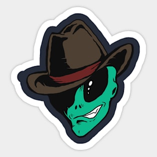 Alien Sticker